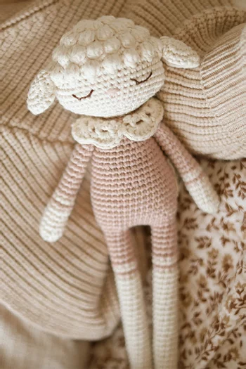 Lilli The Lamb Soft Toy in Organic Cotton