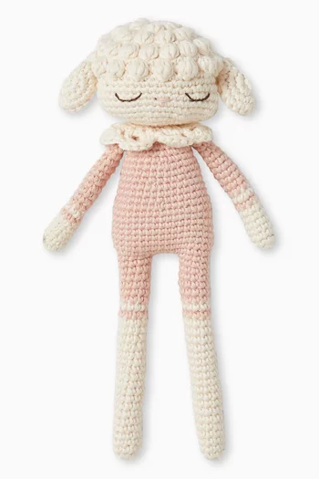 Lilli The Lamb Soft Toy in Organic Cotton