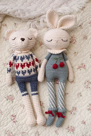 Britney Bunny Soft Toy in Organic Cotton