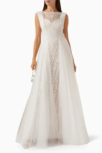 Alamo Embroidered Bridal Gown