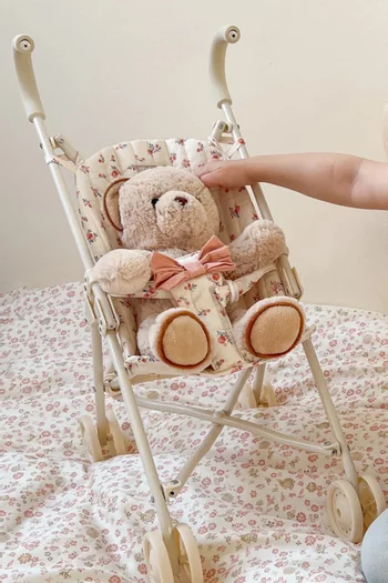 Doll's Stroller in Recycled Cotton Blend