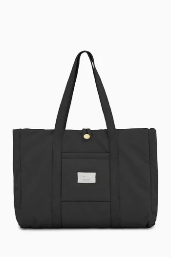 Fold-Out Changing Bag in Organic Cotton