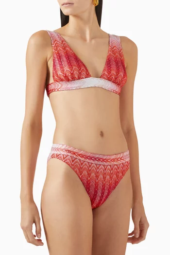 Zig-zag Bikini Set