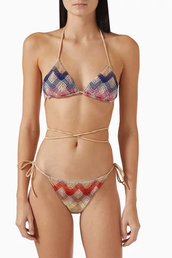 Wrap-around Bikini Set