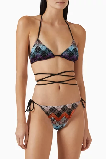 Wrap-around Bikini Set