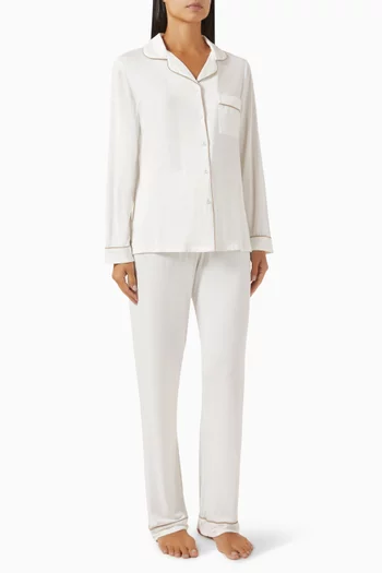 Pyjama Set in Stretch Modal-jersey