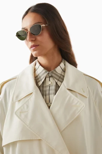 Aviator Sunglasses in Metal