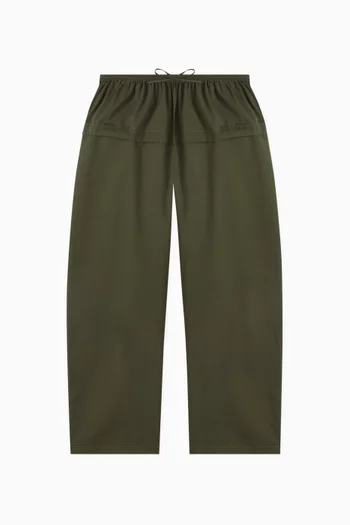 Peplum Pants in Poplin