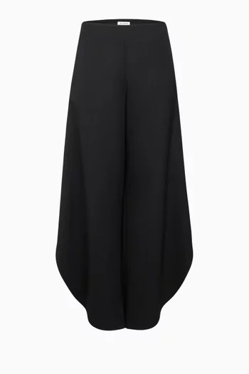 Petal Pants in Grain de Poudre