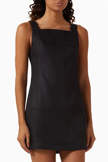Mini Dress in Linen