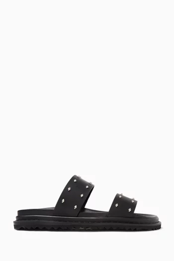 Elda Sandals in Calf Leather