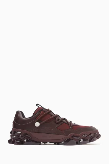 Diamond X II/F Sneakers in Leather