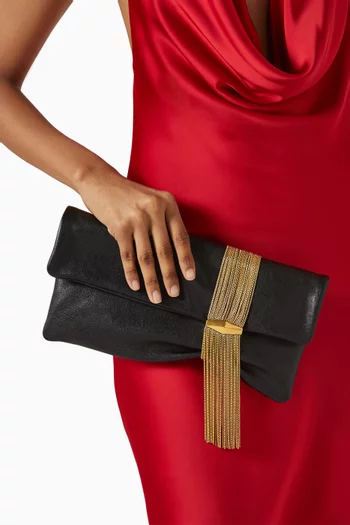 Zandra Clutch in Leather