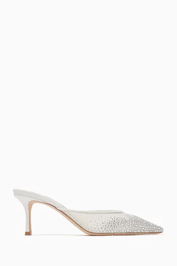 Vivi 65 Mules in Mesh