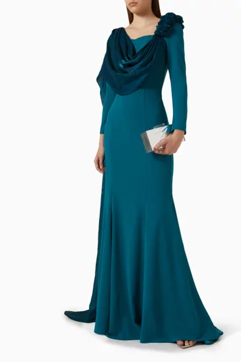 Draped Gown