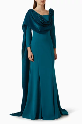 Draped Gown