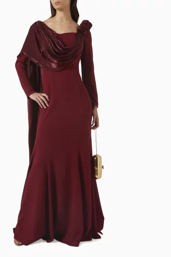 Draped Gown
