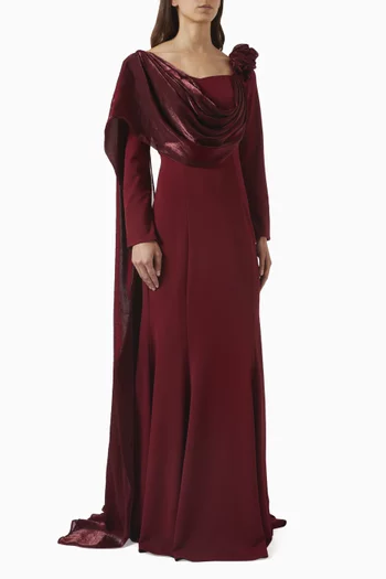 Draped Gown
