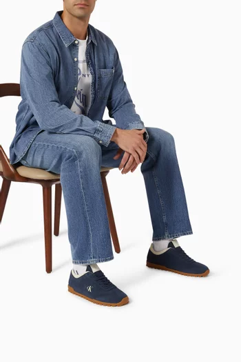 Low-top Sneakers in Suede