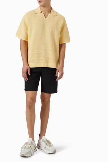 Johnny Collar Polo Shirt in Tech Knit