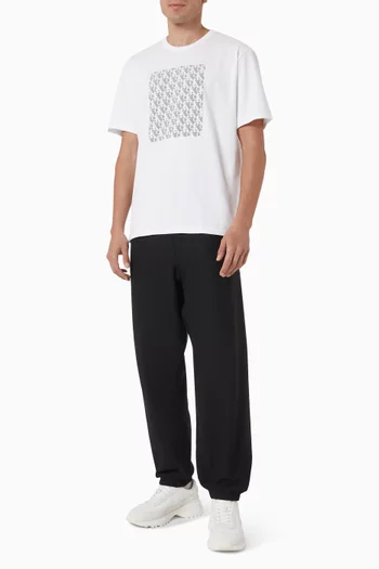 Graphic Logo T-shirt in Cotton