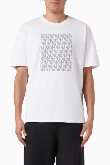 Graphic Logo T-shirt in Cotton