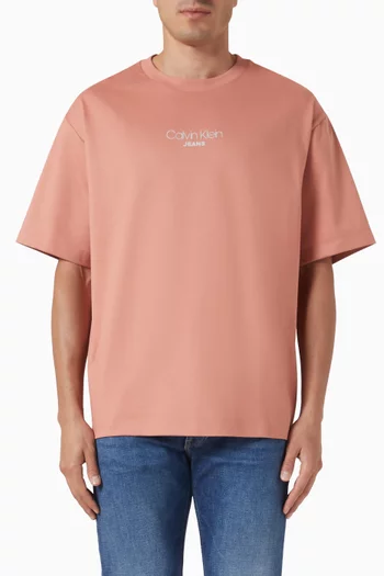Graphic Logo T-shirt in Cotton