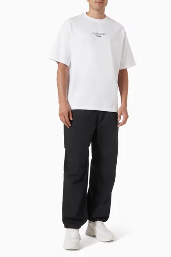Graphic Logo T-shirt in Cotton