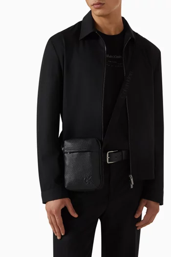 Cargo Reporter Bag in Leather
