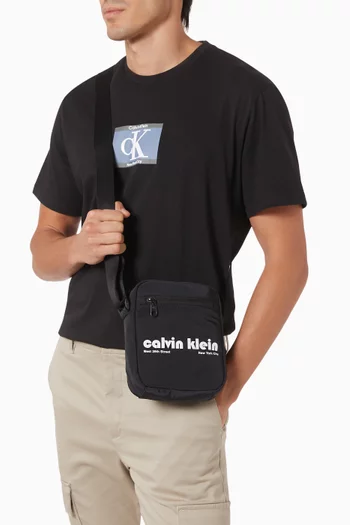 Graphic Logo Reporter Bag