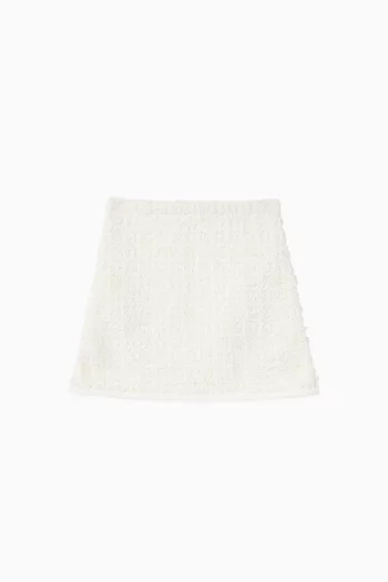 Bow Detail Skirt in Knit