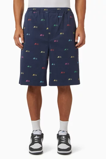 Mini Running Dog Shorts in Cotton