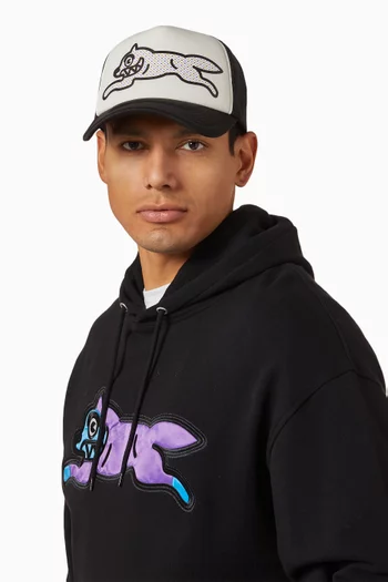 Running Dog Trucker Cap in Cotton