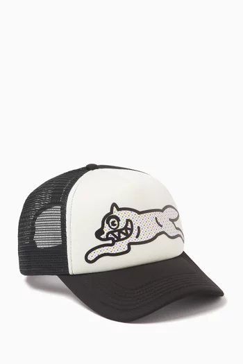 Running Dog Trucker Cap in Cotton
