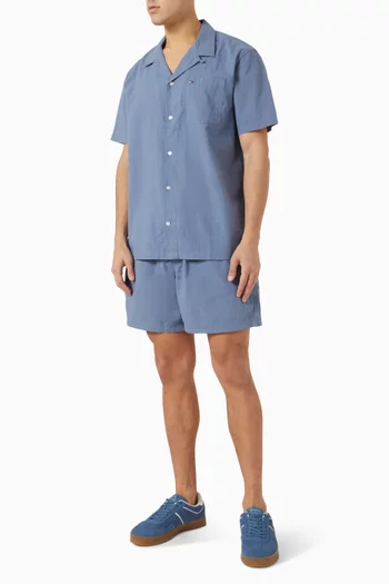 Regular-fit Shirt in Cotton-linen Blend