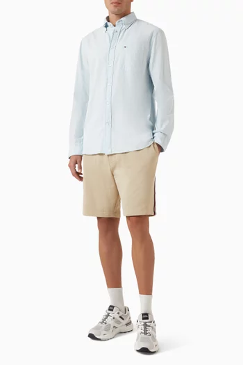 Button-up Shirt in Chambray