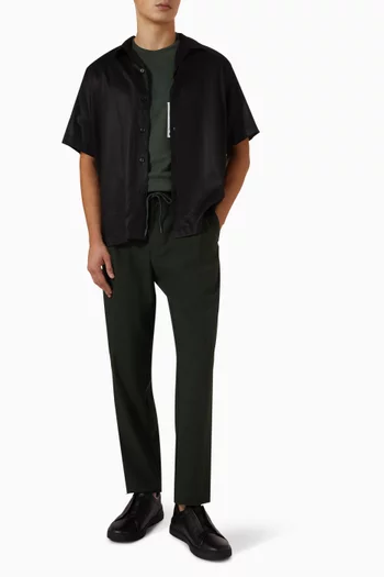 Pleated Pants in Viscose-blend
