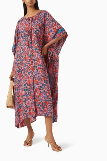 Paulina Printed Kaftan in Rayon