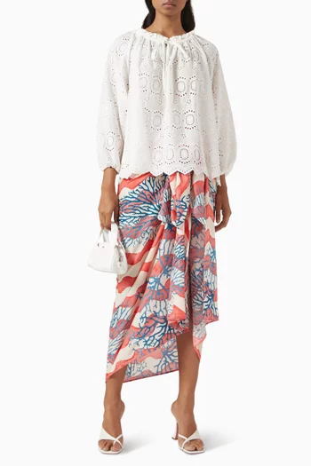 Printed Sarong in Rayon