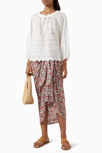Printed Sarong in Rayon