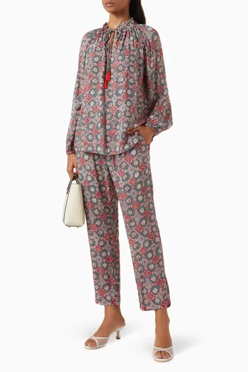 William Printed Pants