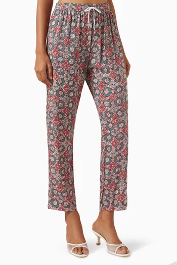 William Printed Pants