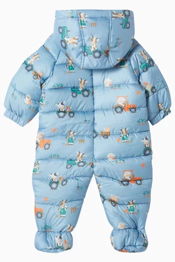 Puffer Hooded Growsuit