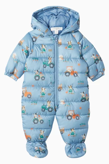 Puffer Hooded Growsuit