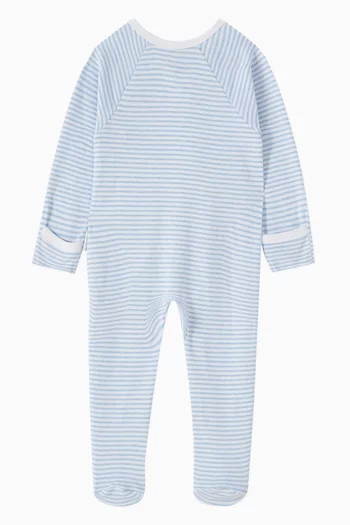 Essentials Zip-up Sleepsuit in Organic Cotton