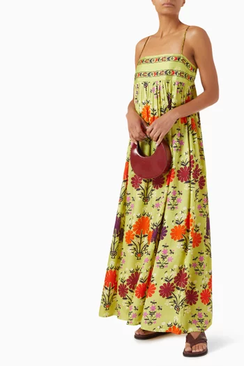 Eden Maxi Dress in Viscose
