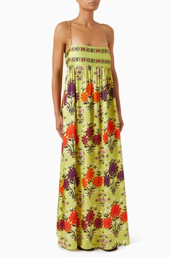 Eden Maxi Dress in Viscose