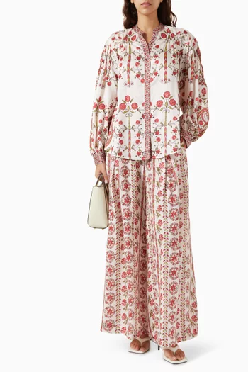 Ceres Tailored Pants in Cotton-blend