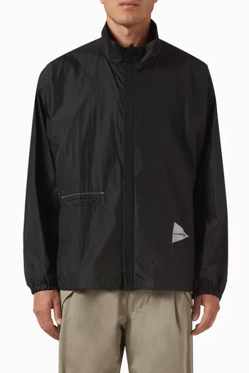Oversized Rip Jacket in Nylon