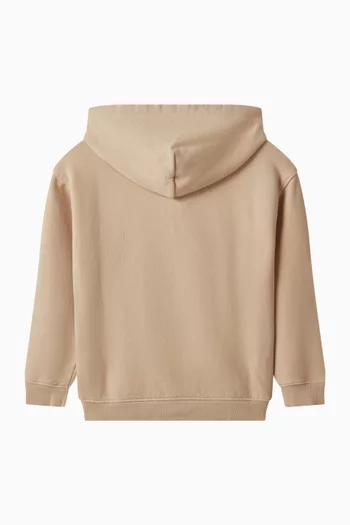 Tonal Flag Embroidered Hoodie